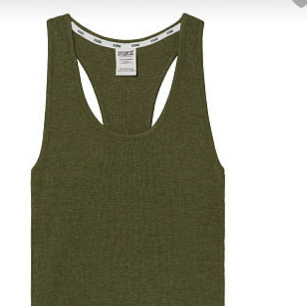 New pink tights and tank large